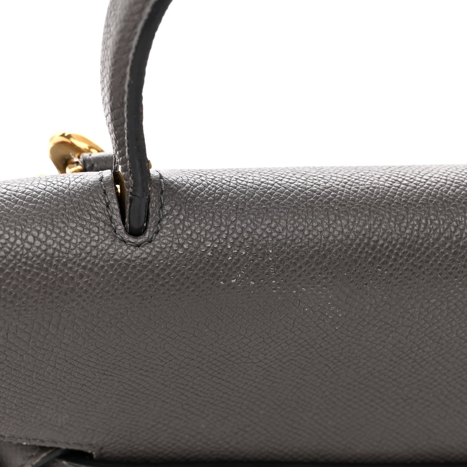 Celine Grained Calfskin Micro Belt Bag Grey 20 of 21