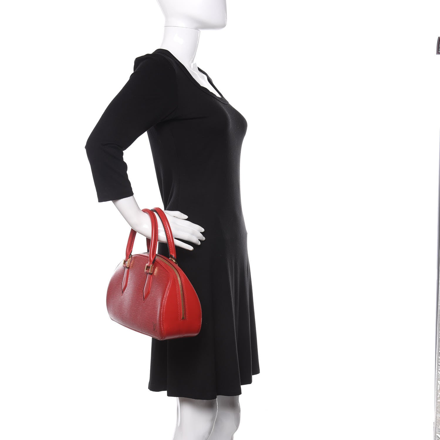 Louis Vuitton Epi Jasmin Castillan Red 2 of 9