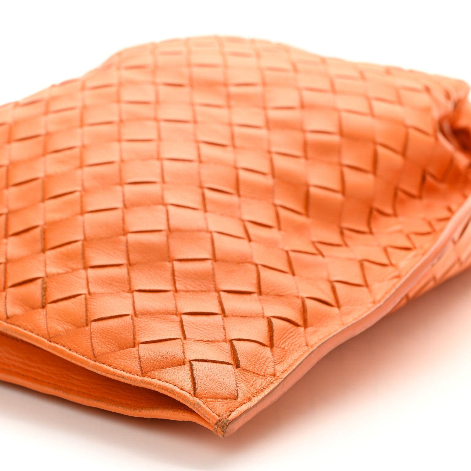 Bottega Veneta Nappa Intrecciato BV Twist Orange 10 of 12