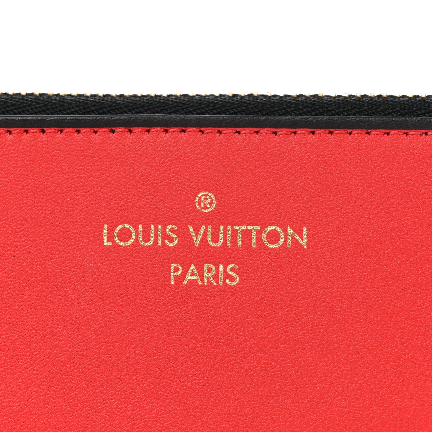 Louis Vuitton Monogram Tuileries Pochette Red 7 of 8