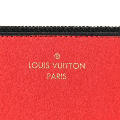 Louis Vuitton Monogram Tuileries Pochette Red 7 of 8