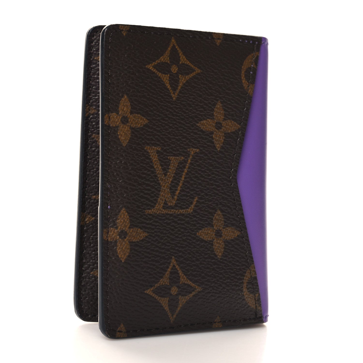 Louis Vuitton Monogram Pocket Organizer NM Purple 3 of 7