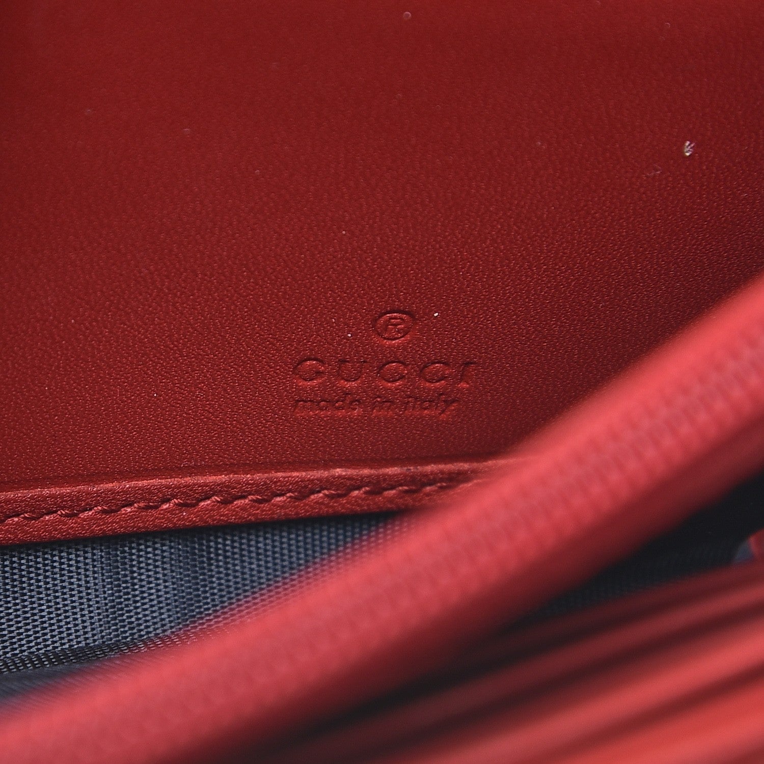 Gucci GG Supreme Monogram Blooms Continental Wallet Blue 6 of 9