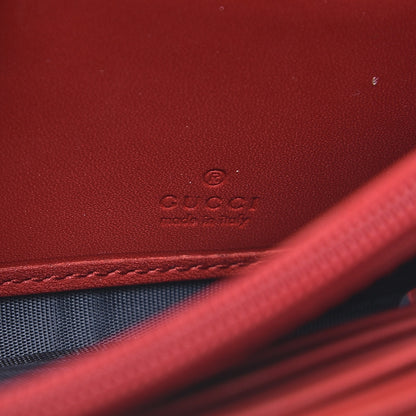 Gucci GG Supreme Monogram Blooms Continental Wallet Blue 6 of 9