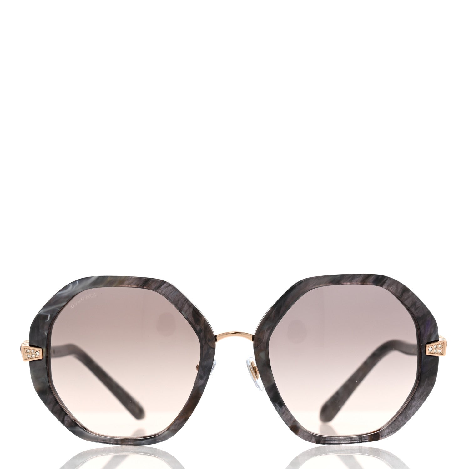 Bulgari Acetate Sunglasses 8242-B Grey 2 of 8