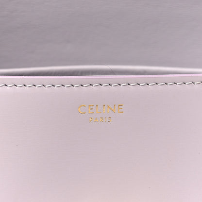 Celine Shiny Calfskin Triomphe Shoulder Bag Light Lilac 6 of 9