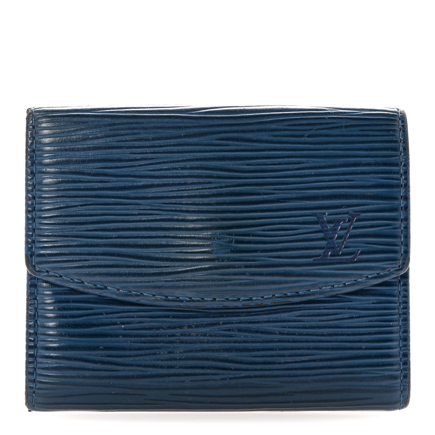 Epi Porte-Monnaie Simple Coin Purse Myrtille