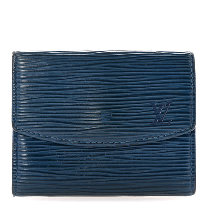 Louis Vuitton Epi Porte-Monnaie Simple Coin Purse Myrtille 1 of 15