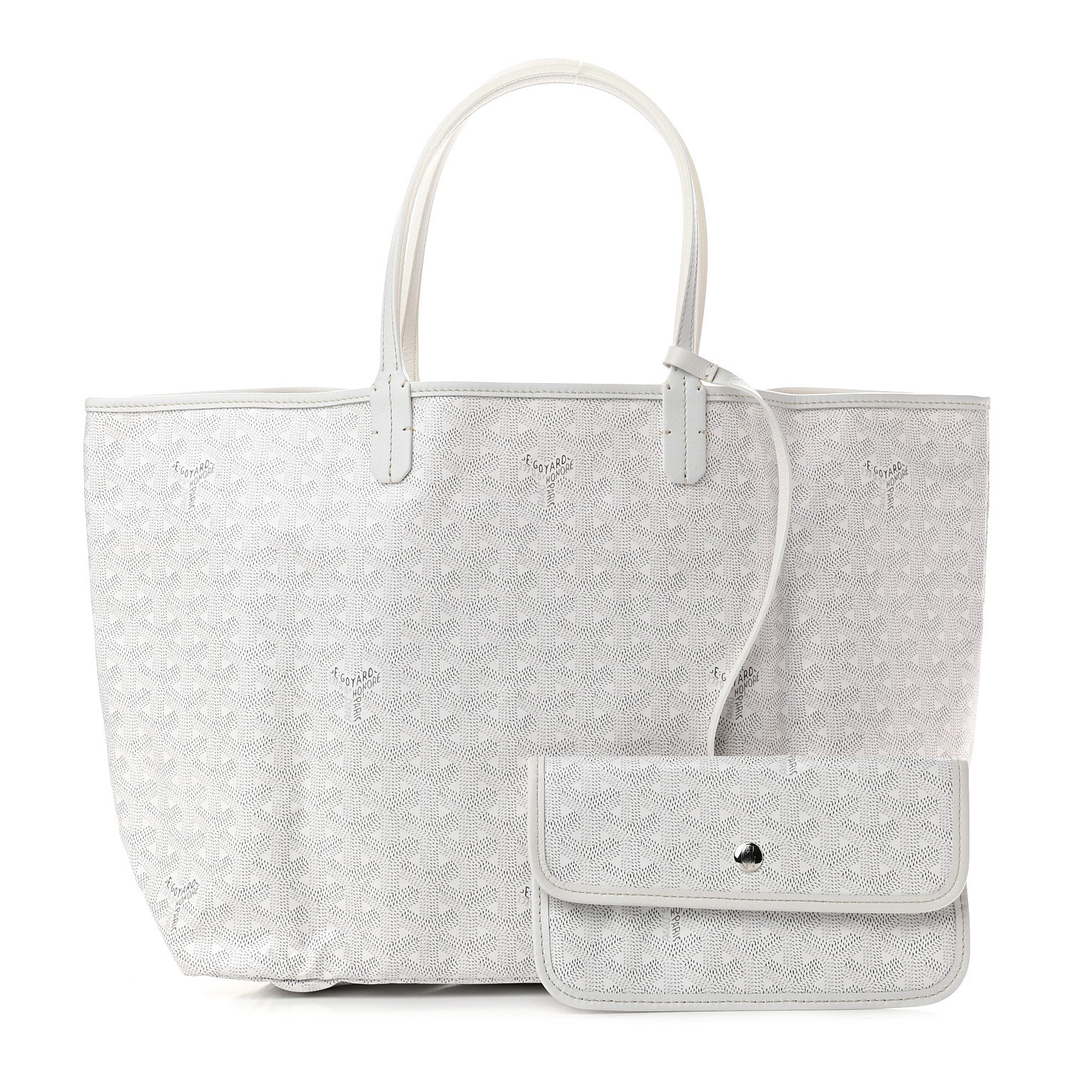 Goyard Goyardine Saint Louis PM White 1 of 8