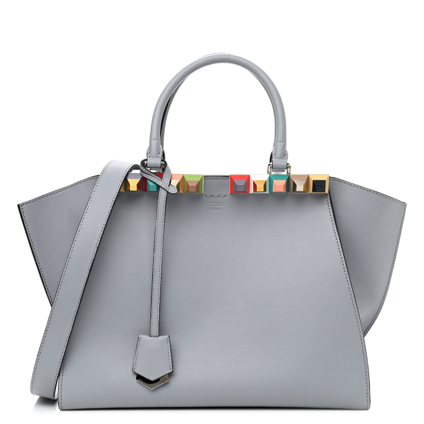 VItello Dolce Studded Petite 3Jours Tote Ghiaccio Multicolor