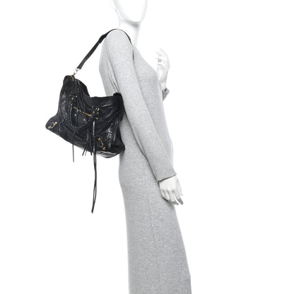 Balenciaga Agneau Classic Gold Hardware City Black 2 of 12