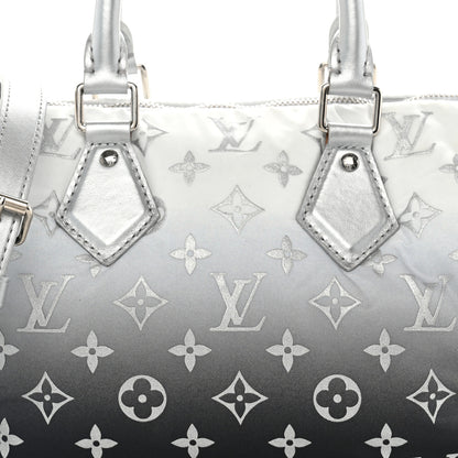 Louis Vuitton Nylon Monogram Gradient LV Snow Speedy Bandouliere 25 Frost 7 of 9