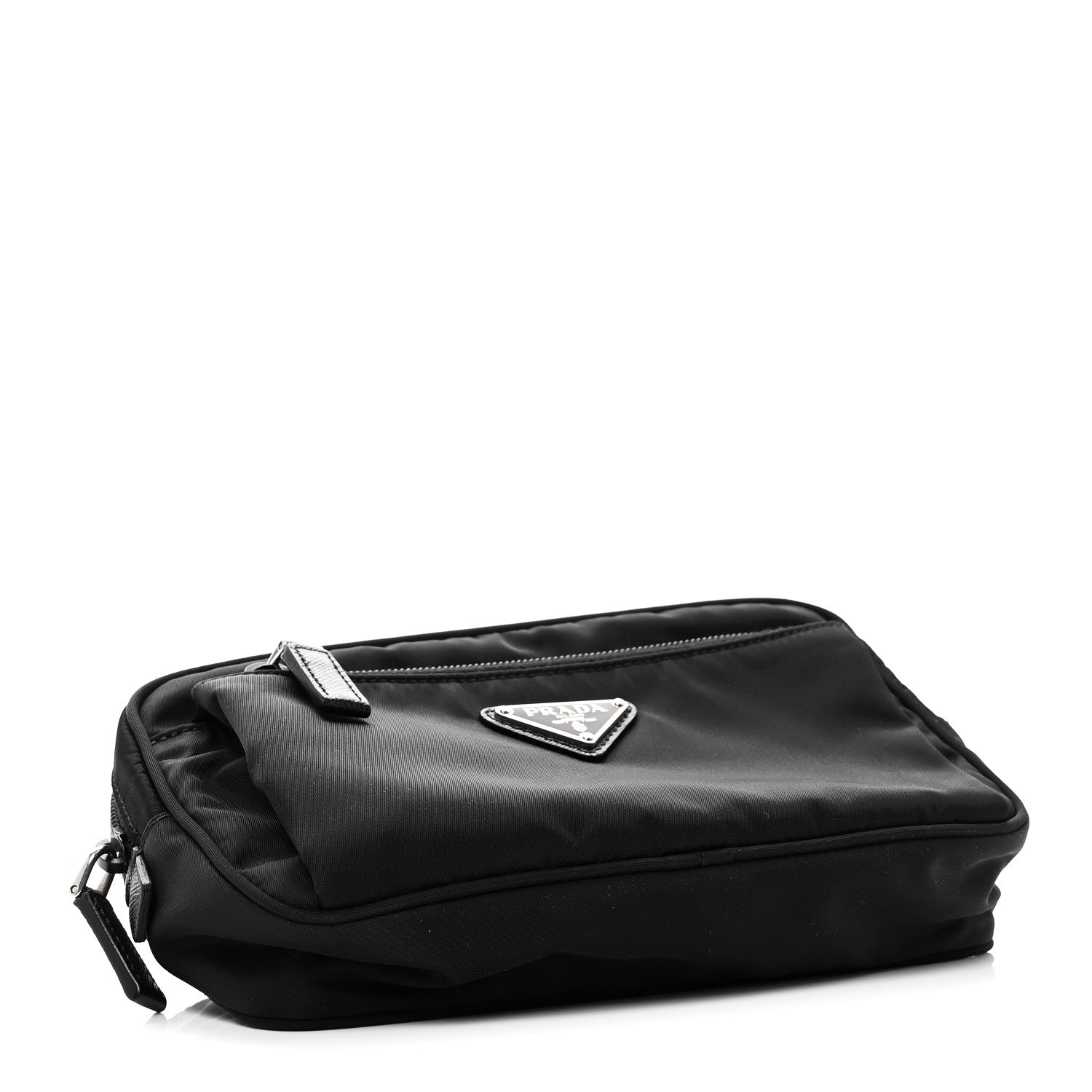 Prada Tessuto Nylon Belt Bag Black 4 of 9