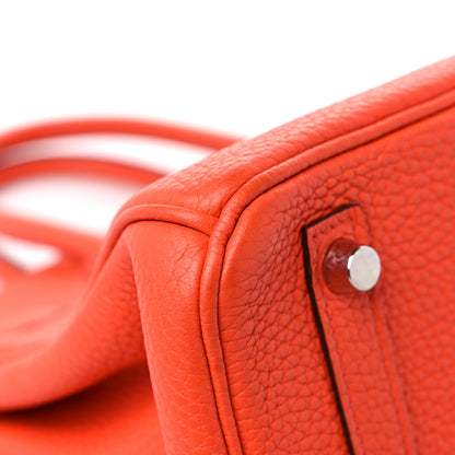 Hermes Togo Birkin 30 Capucine 10 of 13
