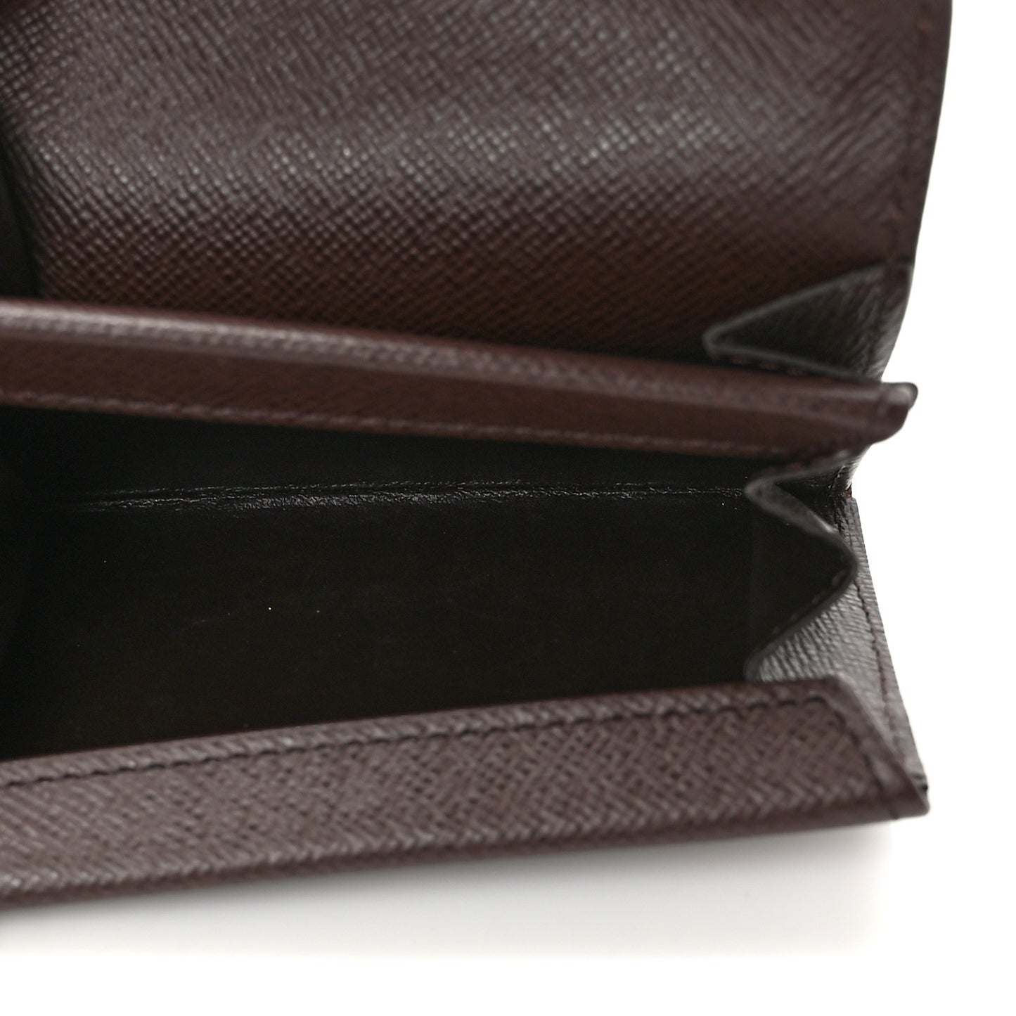 Damier Ebene Porte-Monnaie Plat Coin Purse