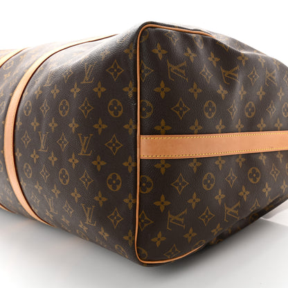 Louis Vuitton Monogram Keepall Bandouliere 60 10 of 16