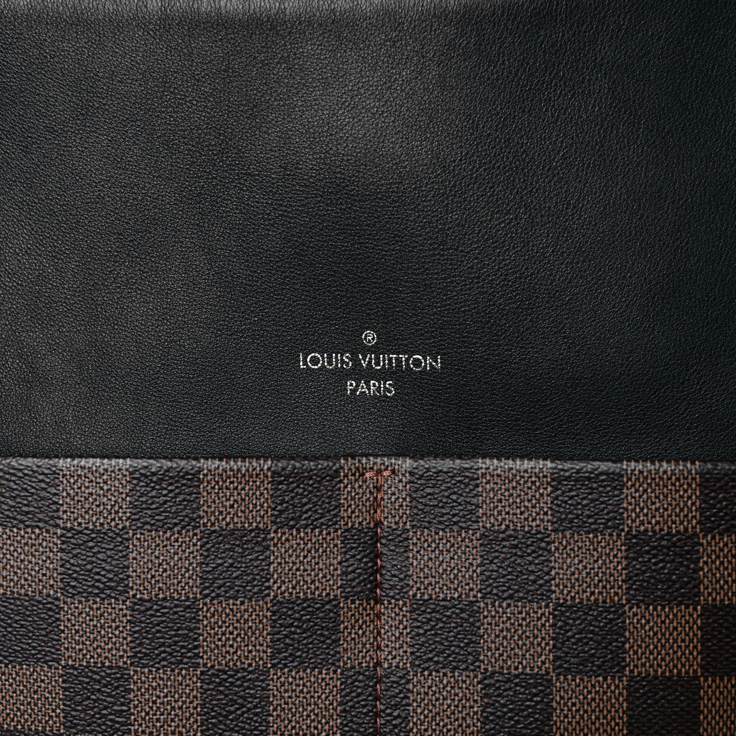 Louis Vuitton Damier Ebene Calfskin Maida Black 6 of 24