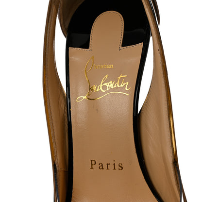 Christian Louboutin Patent PVC Specchio Cosmo 554 100 Pumps 36 Black 6 of 9