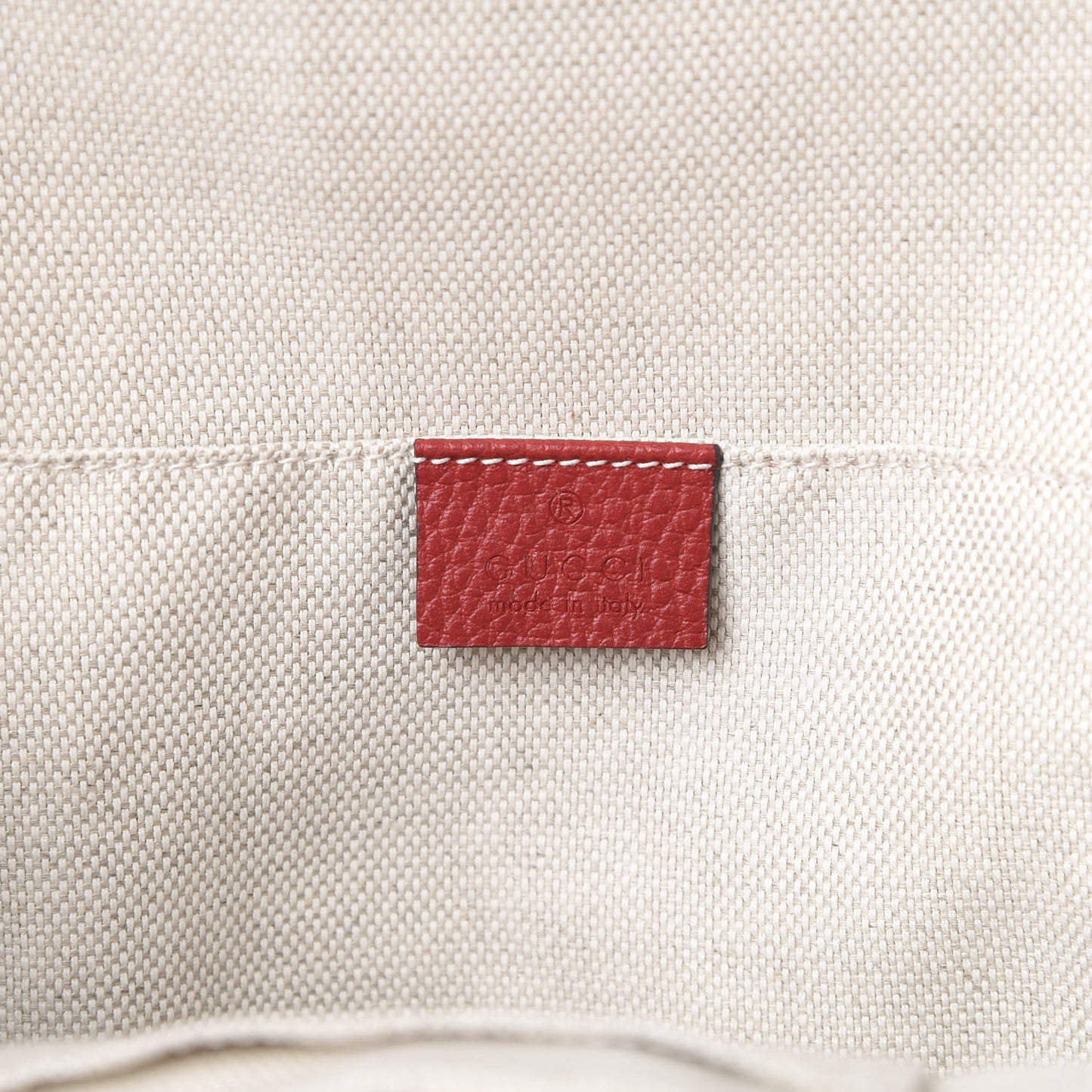 Pebbled Calfskin Soho Chain Backpack Hibiscus Red