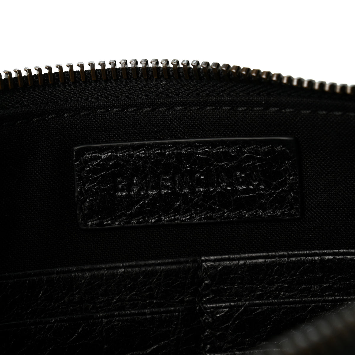 Agneau Arena Classic Hardware Le City Pouch On Strap Black