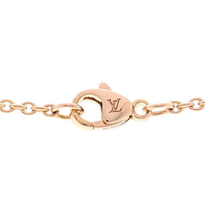 Louis Vuitton 18K Pink Gold Mother of Pearl Color Blossom Star Pendant Necklace 5 of 6
