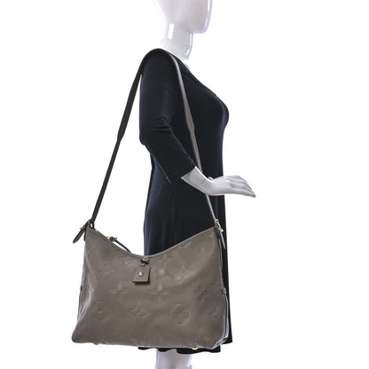 Louis Vuitton Empreinte Monogram Giant CarryAll MM Tourterelle 3 of 14