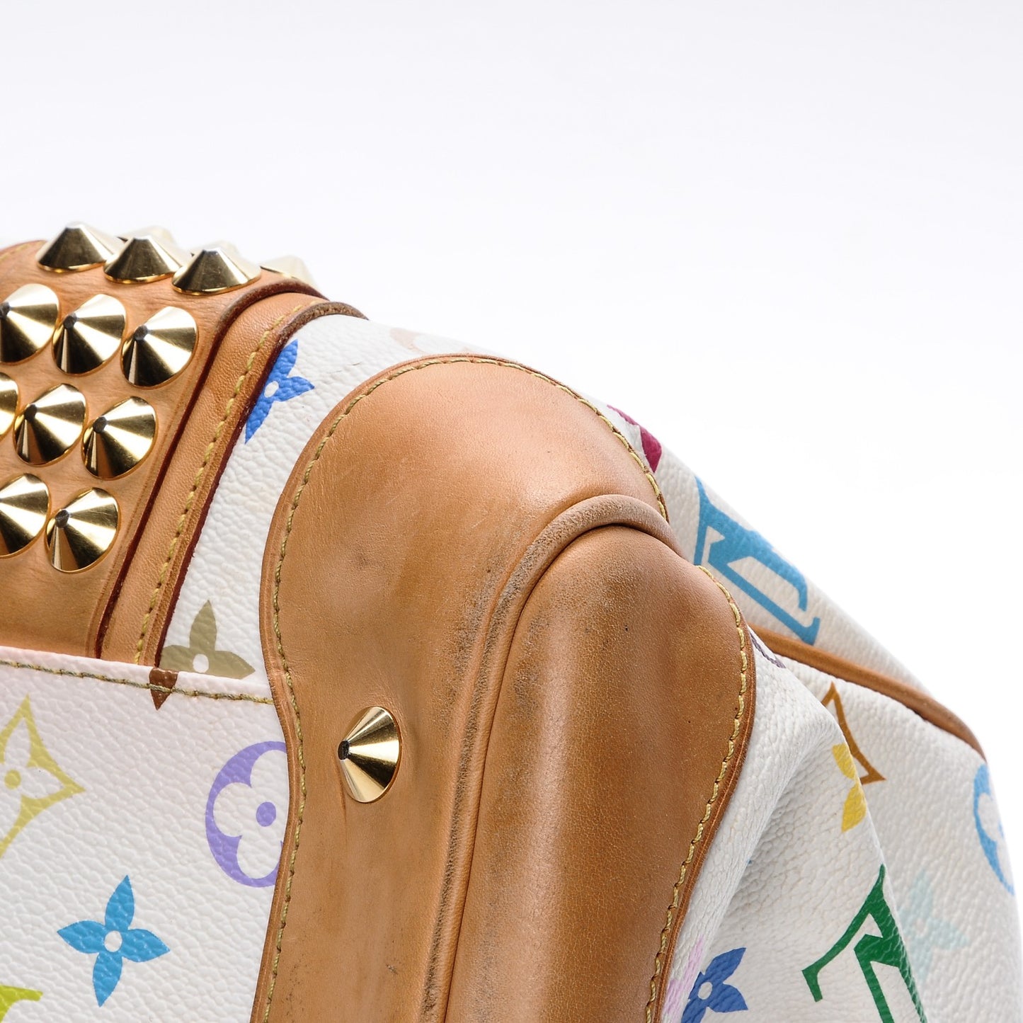 Monogram Multicolor Courtney MM White