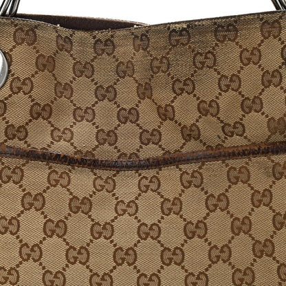 Gucci Monogram Medium Eclipse Shoulder Bag Dark Brown 7 of 16