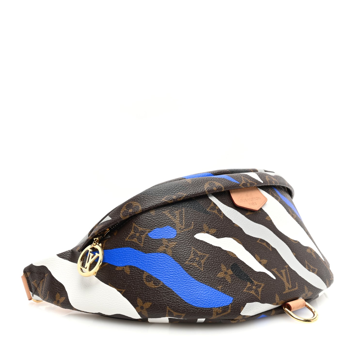 x LoL Monogram Bumbag Blue Silver