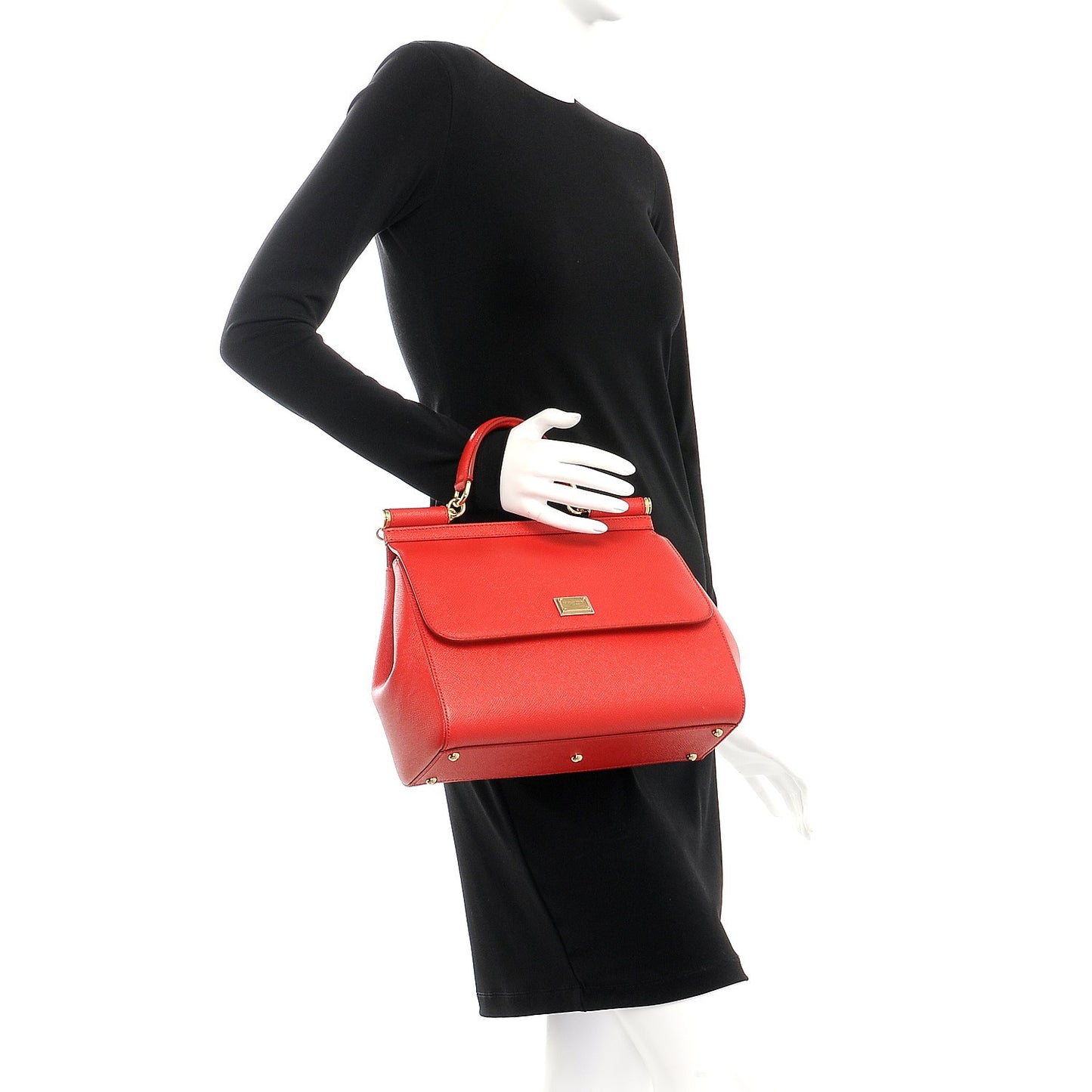Dauphine Regular Miss Sicily Satchel Red