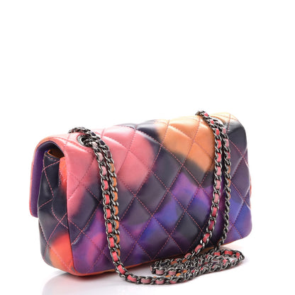 Chanel Printed Lambskin Quilted Small Flower Power Flap 4 of 11