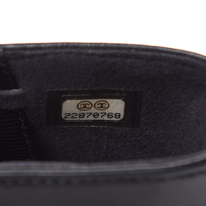 Chanel Lambskin Quilted Chain Around Phone Holder Black 8 of 9