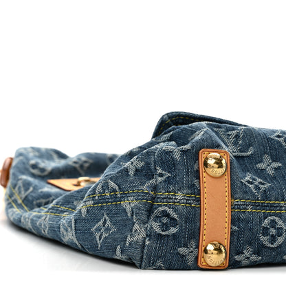 Louis Vuitton Denim Baggy GM Blue 8 of 11
