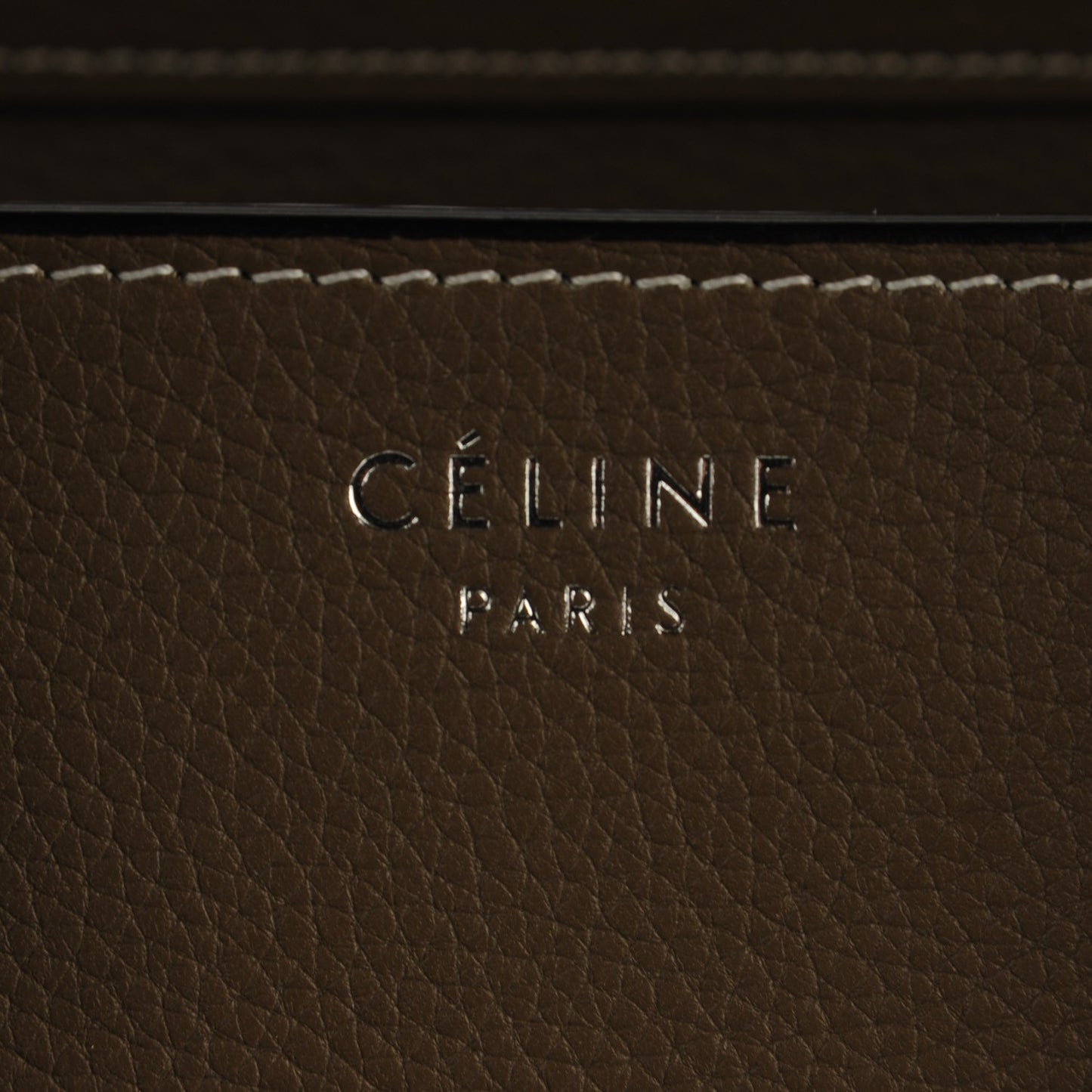Drummed Calfskin Mini Luggage Souris