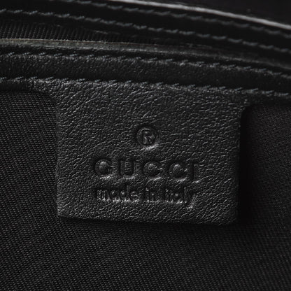 Gucci Crystal Monogram Medium Joy Boston Black 6 of 7