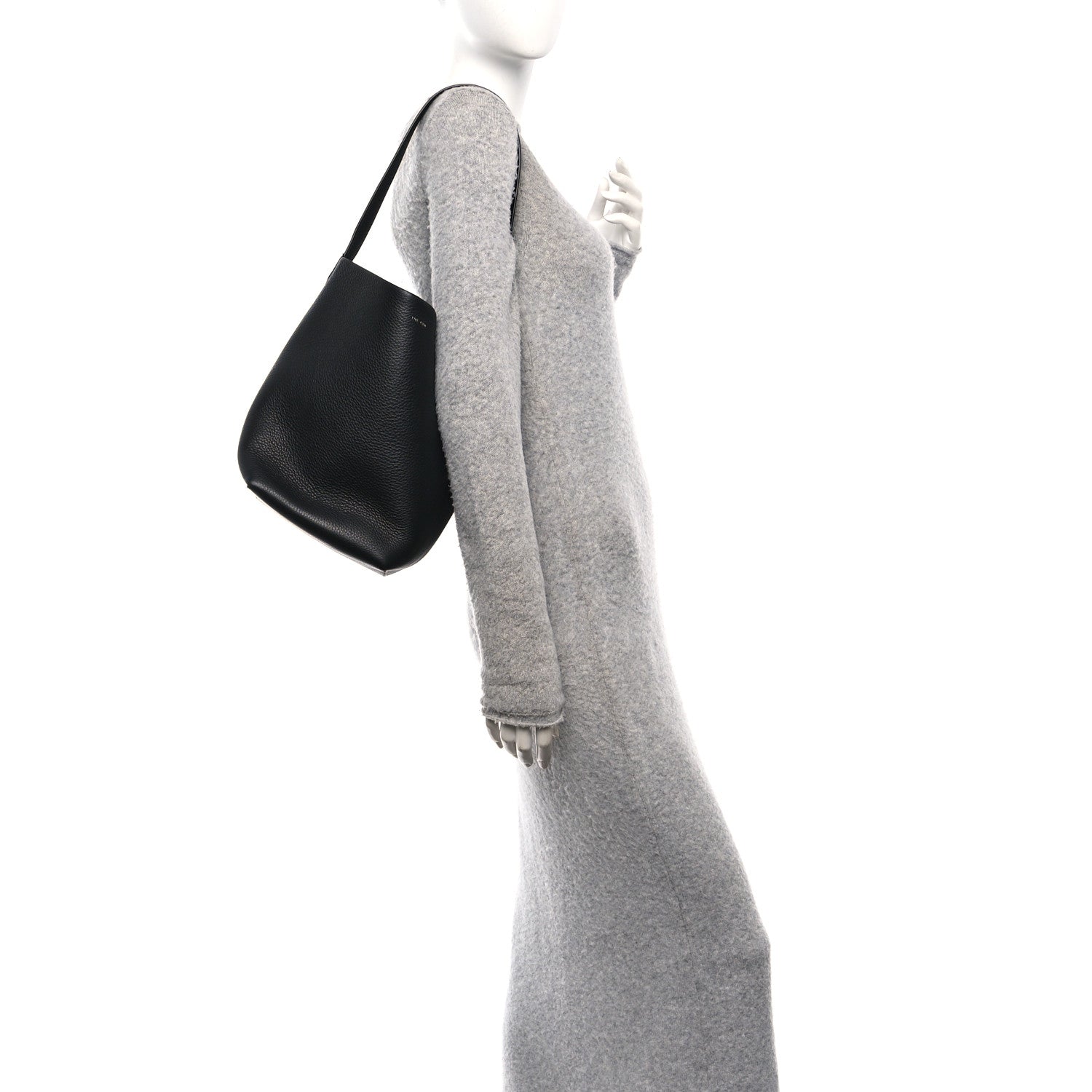 The Row Grained Calfskin Medium N/S Park Tote Black 2 of 10