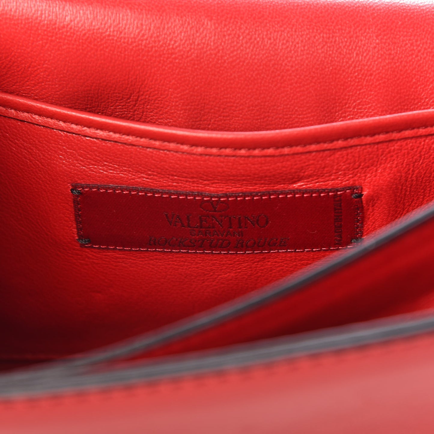 Nappa Allover Stud Va Va Voom Shoulder Bag Rosso Valentino