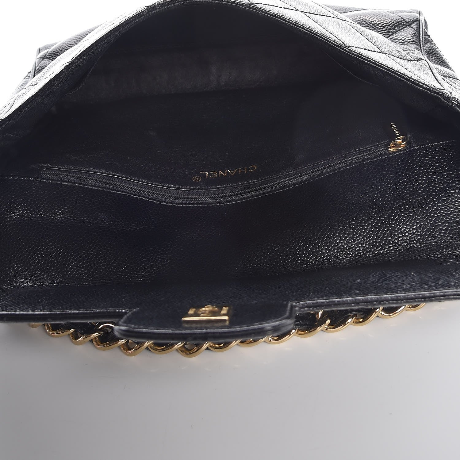 Chanel Caviar Quilted Medium Single Flap Black 5 of 14