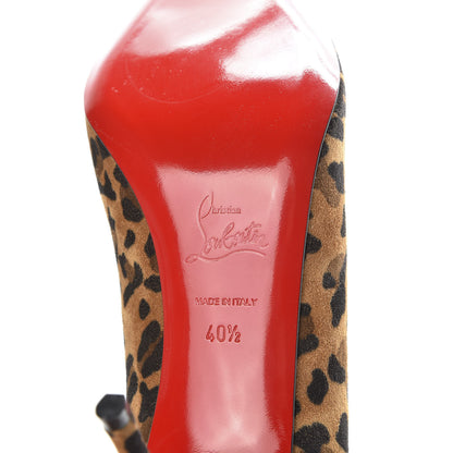 Christian Louboutin Veau Velours Clare 80 Pumps 40.5 Caramel 8 of 9