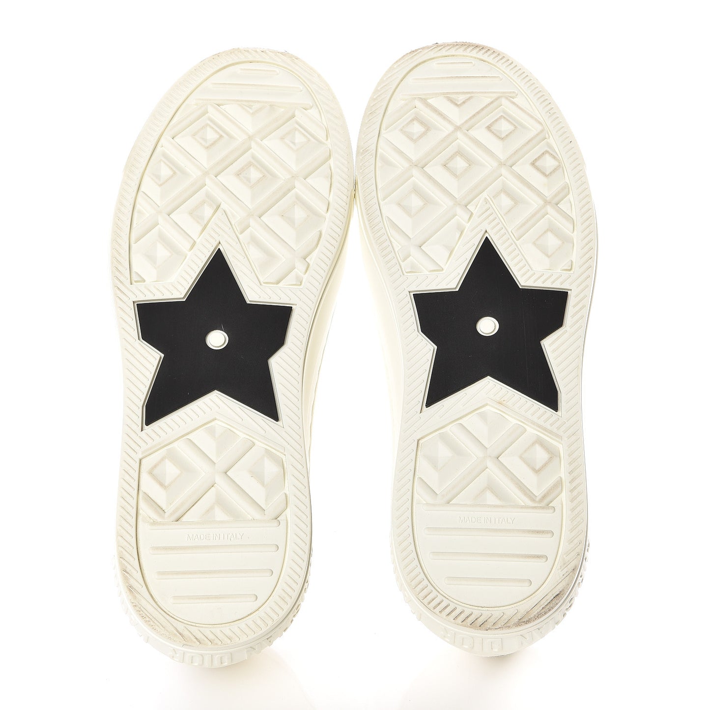 Canvas Walk'n Dior Low Top Sneakers 36 White