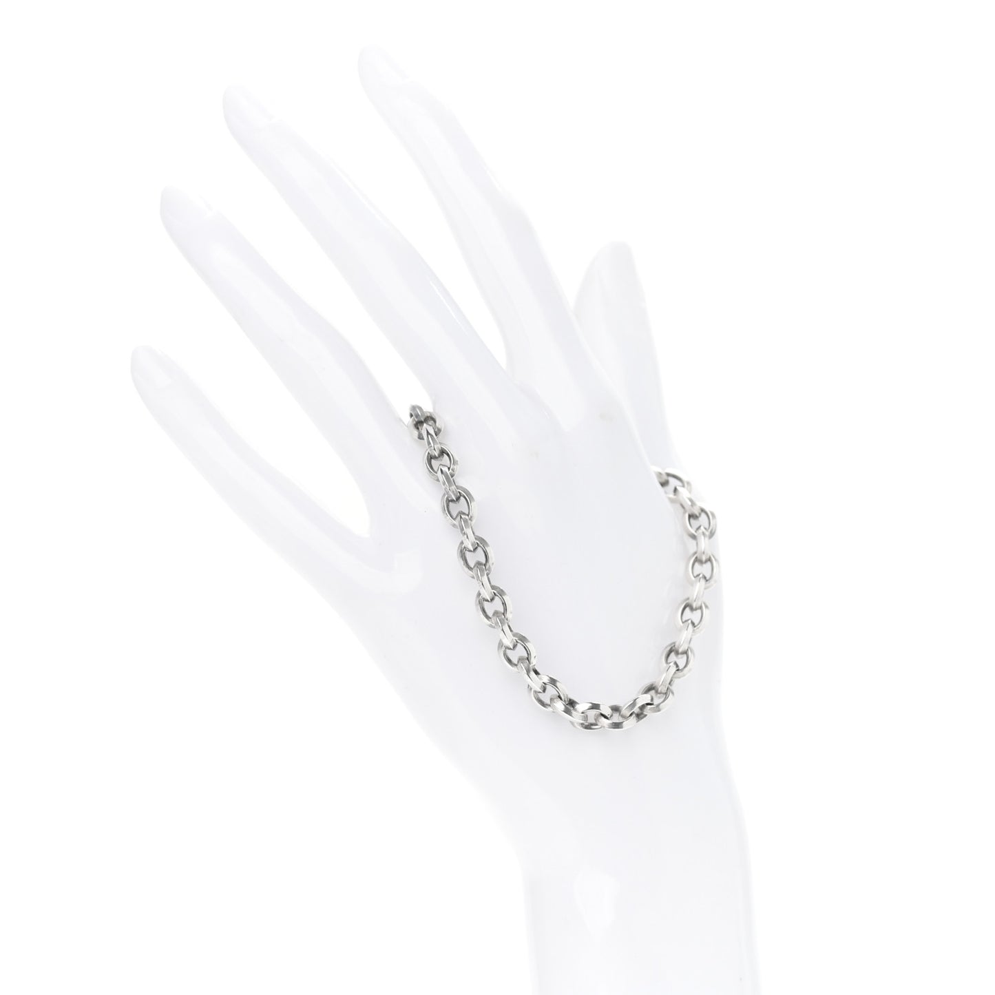 Sterling Silver Knife Edge Link Bracelet