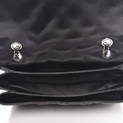 Chanel Lambskin Quilted Large 3 Flap Black 6 of 9