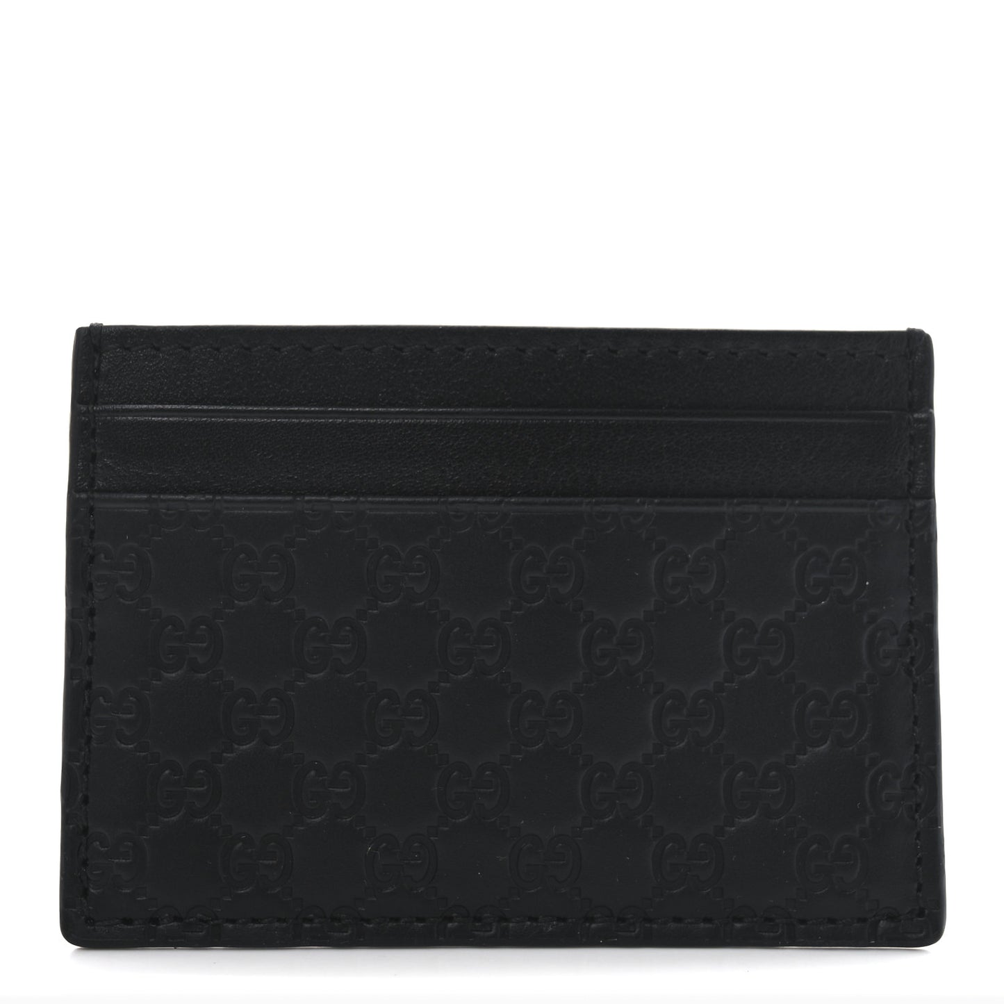 Microguccissima Card Holder Black