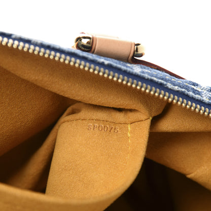 Louis Vuitton Monogram Denim Neo Speedy Blue 9 of 10
