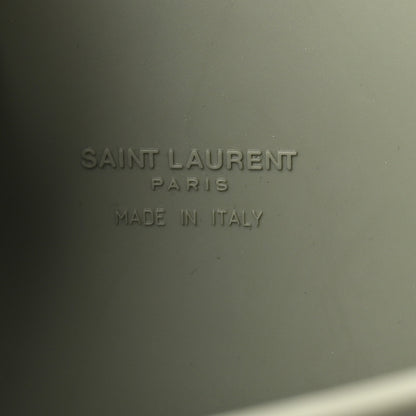 Saint Laurent Rubber Small Le 5 A 7 Supple Hobo Seagrass 6 of 9
