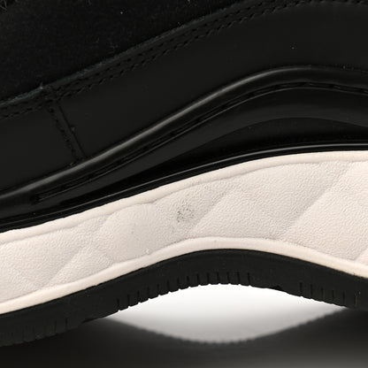 Chanel Velvet Calfskin Mixed Fibers CC Sneakers 38 Black 11 of 14