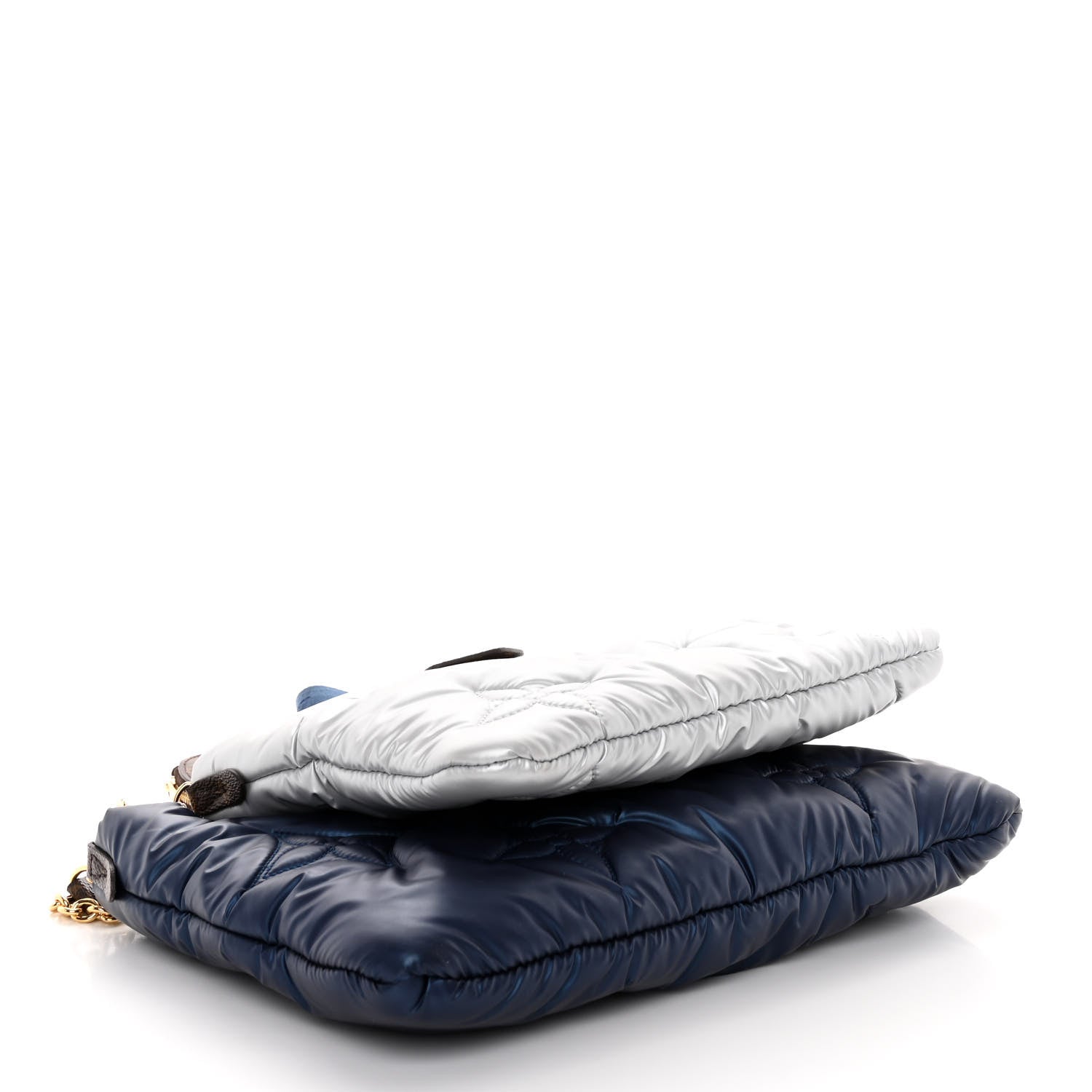 Louis Vuitton Econyl Monogram Pillow Maxi Multi Pochette Accessories Navy Silver 4 of 10
