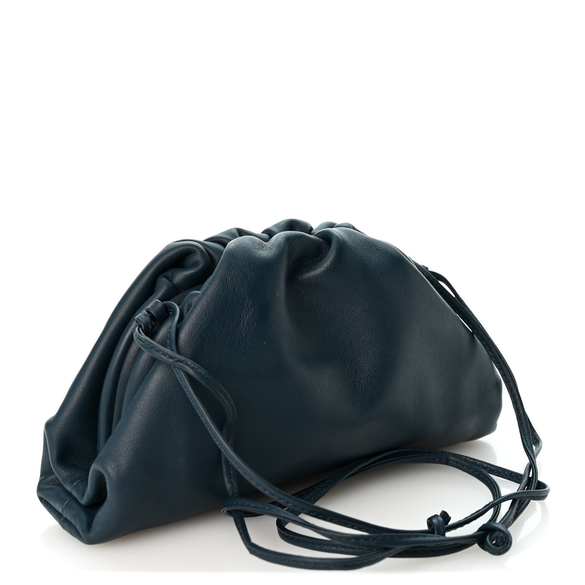 Bottega Veneta Butter Calfskin The Mini Pouch Deep Blue 3 of 10