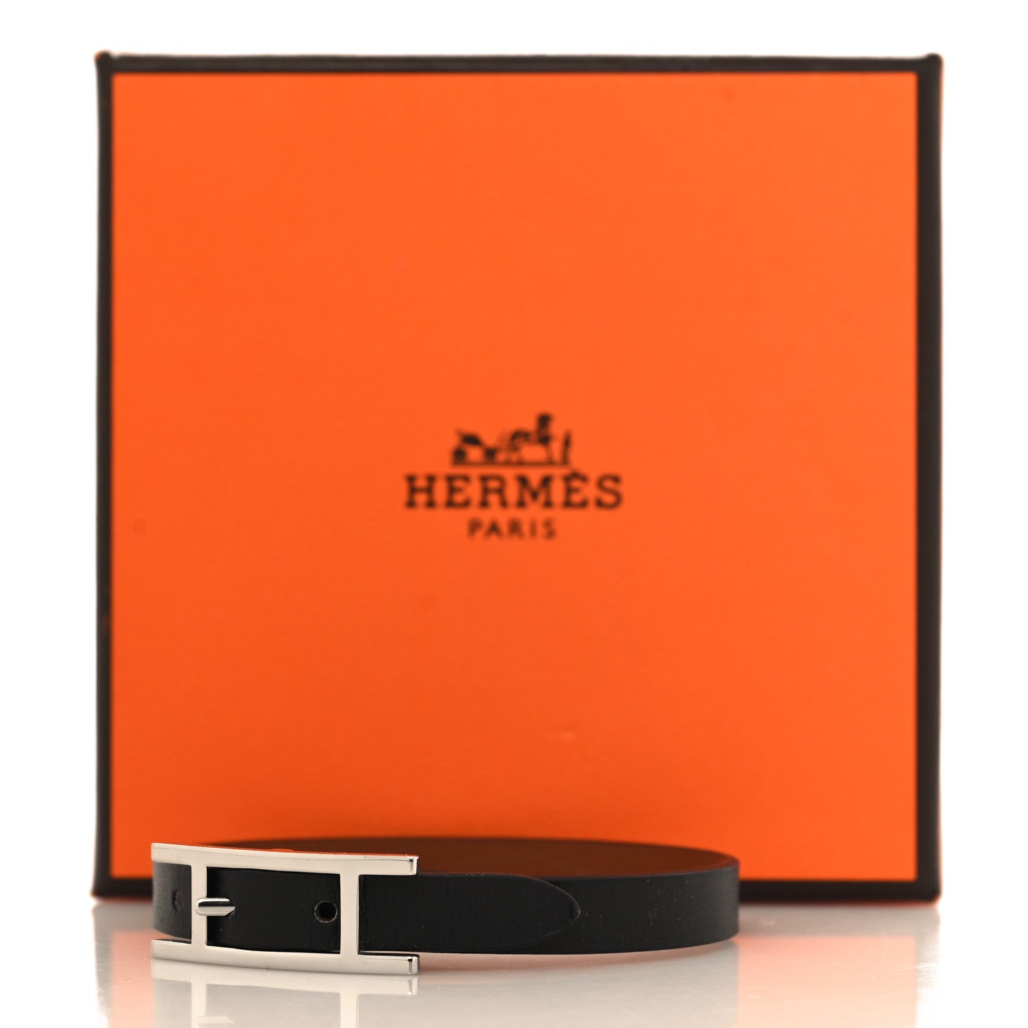 Hermes Swift Behapi Single Tour Bracelet T5 Black 5 of 5