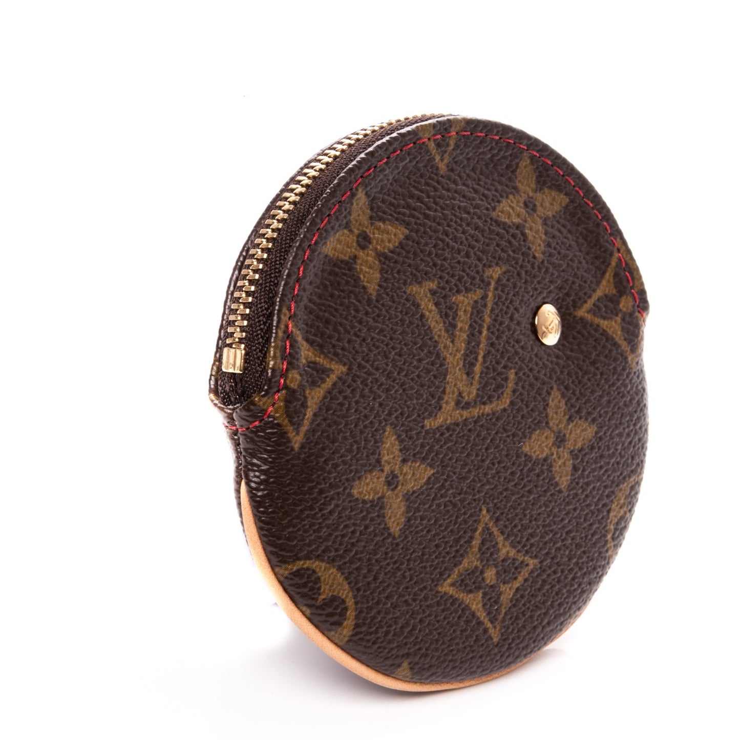 Monogram Cerises Round Coin Purse